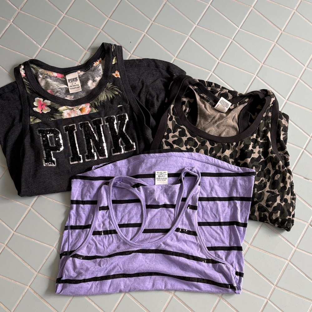 Victorias secret Set of Three Stylish Tank Tops